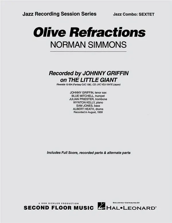 Letzte Chance Norman Simmons, Olive Refractions