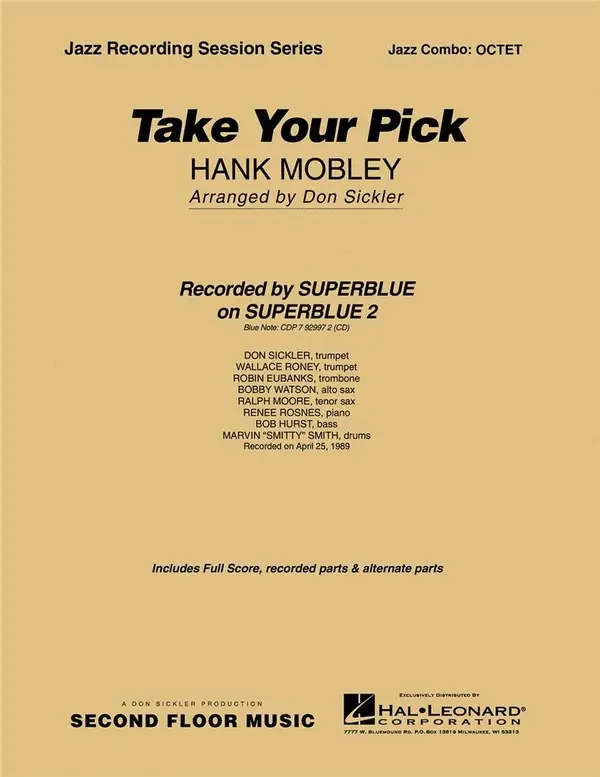 Garantierte Lieferung Hank Mobley, Take Your Pick