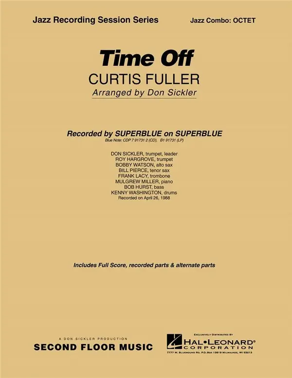 Sonderangebot Curtis Fuller, Time Off
