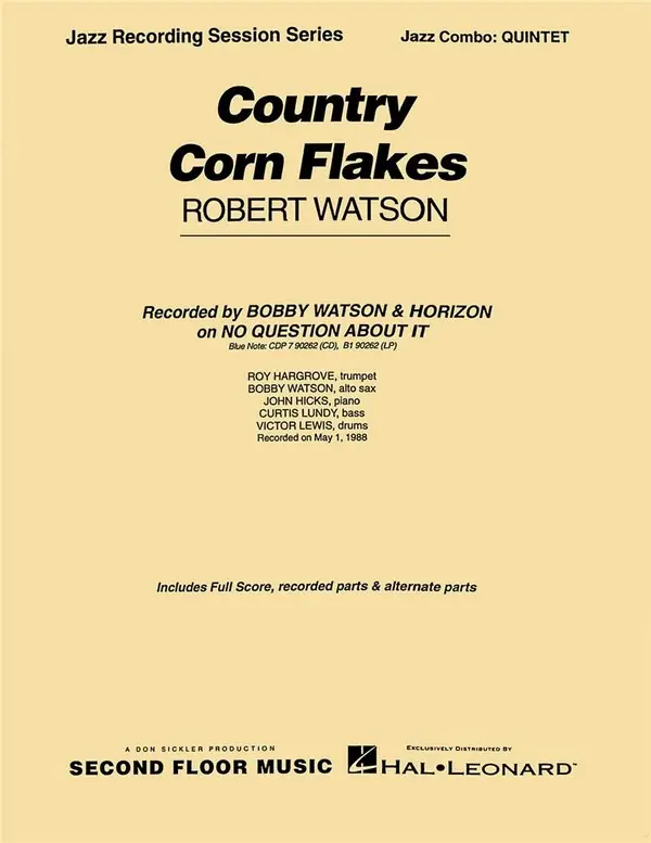 Kostenloser Rückversand Robert Watson, Country Corn Flakes