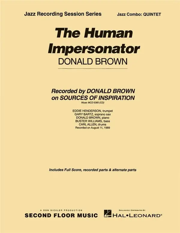 Donald Brown, The Human Impersonator Top-Angebot