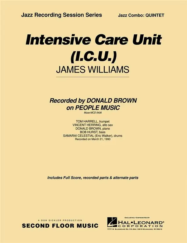 James Williams, Intensive Care Unit (I.C.U.) Sofort Bestellen