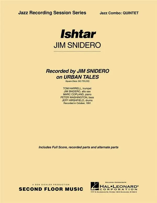 Jim Snidero, Ishtar Billig