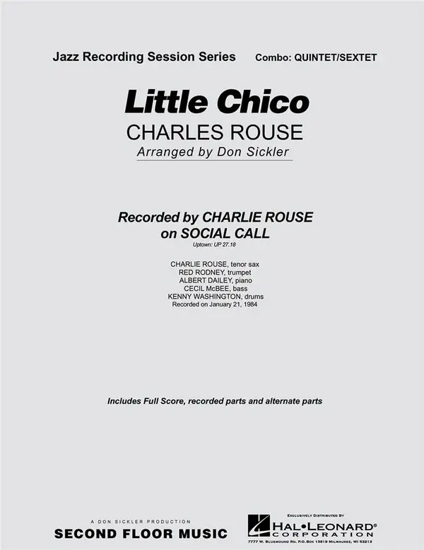 Schneller Versand Charles Rouse, Little Chico