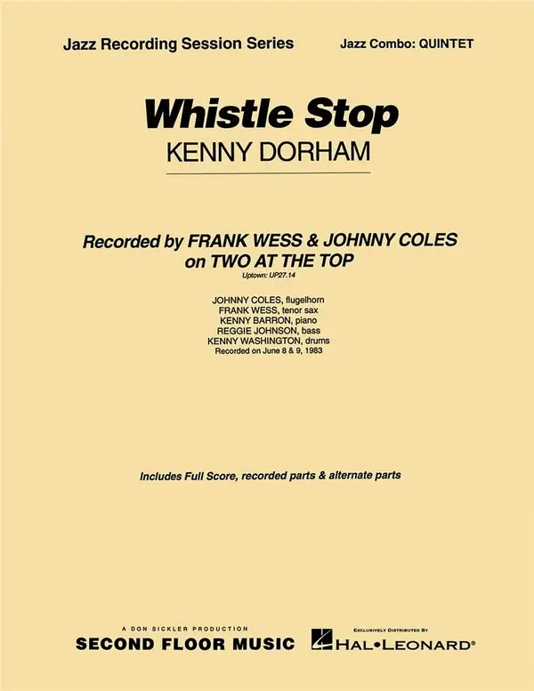 Kenny Dorham, Whistle Stop Finale Aktion