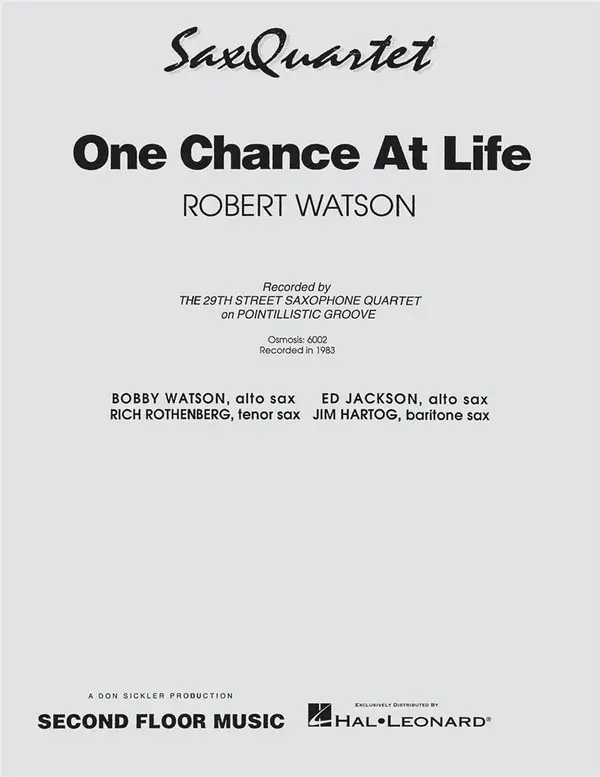 Sonderangebot One Chance at Life