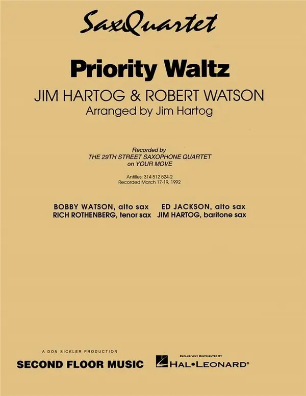 Sonderangebot Jim Hartog, Priority Waltz