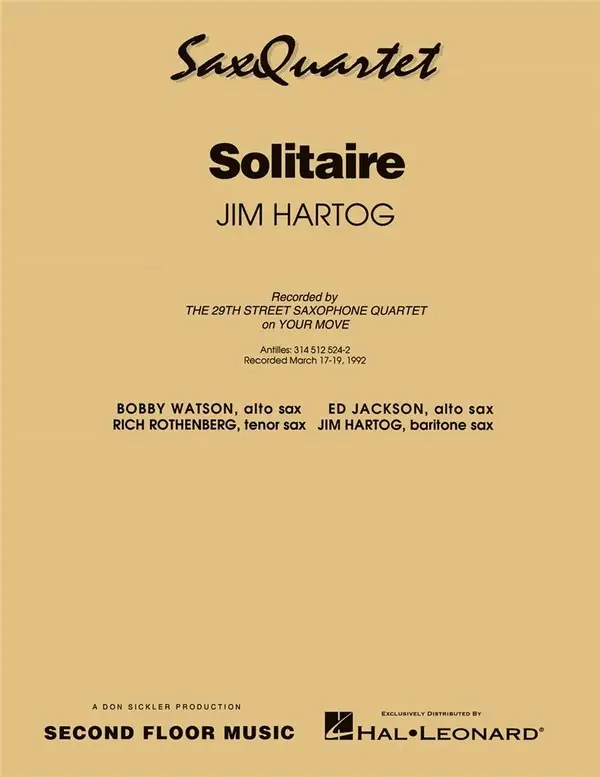 Jim Hartog, Solitaire Sonderangebot