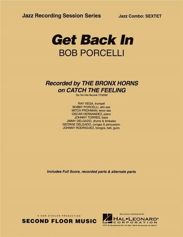 Bob Porcelli, Get Back In Finale Aktion