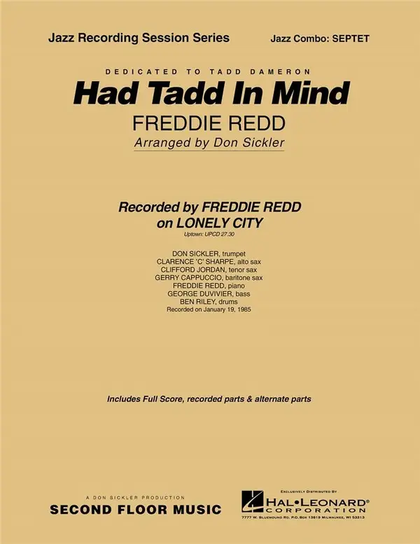 Freddie Redd, Had Tadd in Mind Schnäppchen
