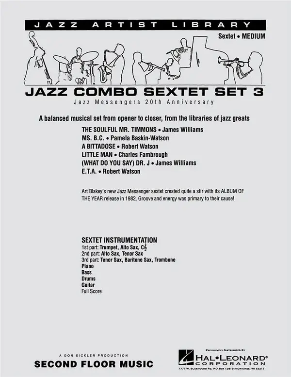 Sextet Set 3 (20Th Anniversary Blakey) Sofort Bestellen