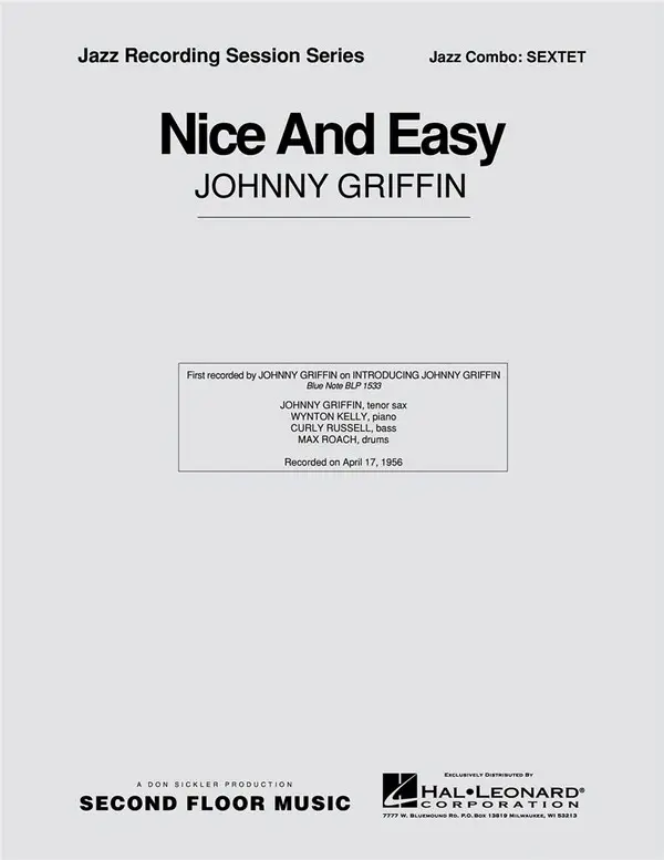 Johnny Griffin, Nice and Easy Saisonangebot