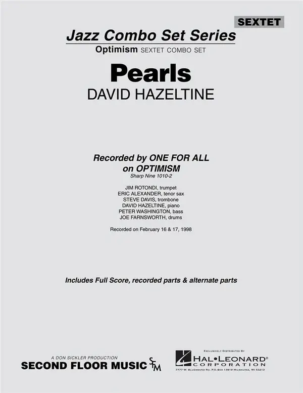 David Hazeltine, Pearls Knallerangebot