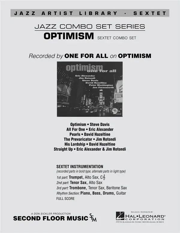 Optimism: 6 Charts Recorded by One For All Top-Preis