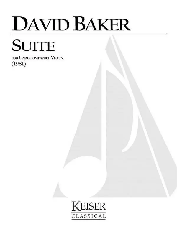 David Baker, Suite for Unaccompanied Violin Aktuell