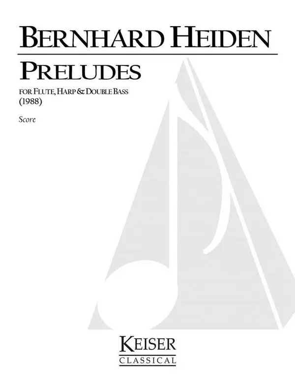 Top-Preis Bernhard Heiden, Préludes