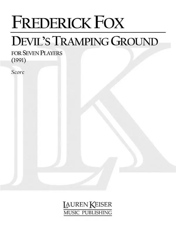 Begrenztes Angebot Frederick Fox, Devil's Tramping Ground