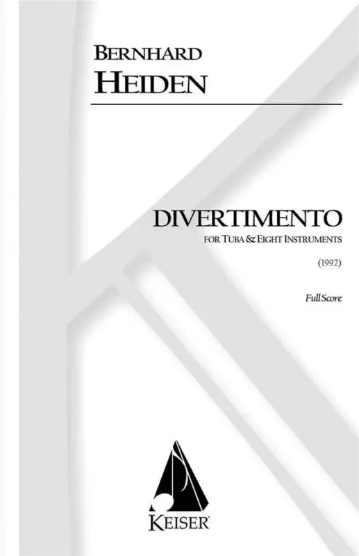 Bernhard Heiden, Divertimento for Tuba and Eight Instruments Meistverkauft