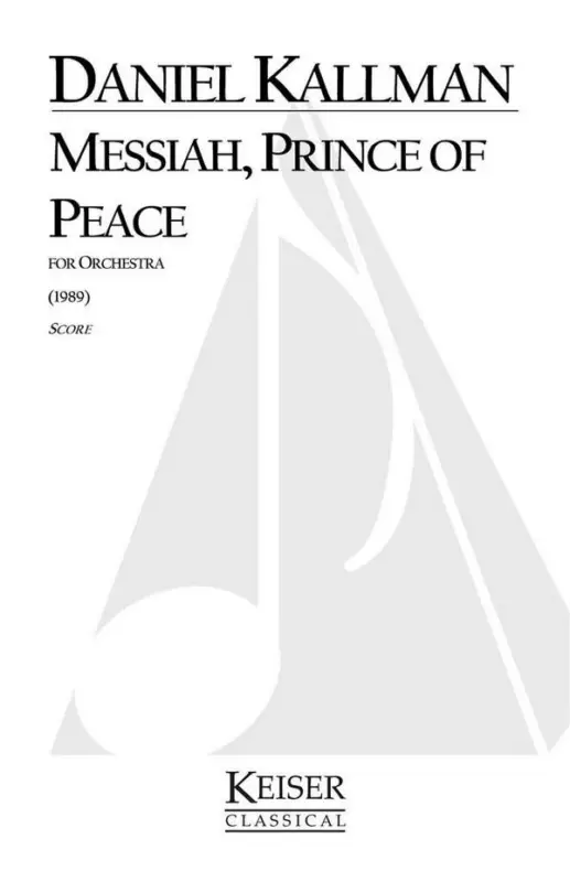 Top-Angebot Daniel Kallman, Messiah, Prince of Peace