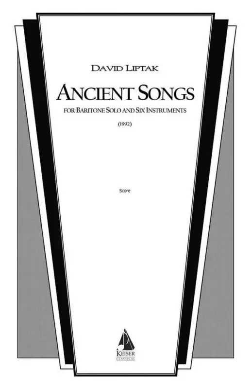 David Liptak, Ancient Songs Direktkauf