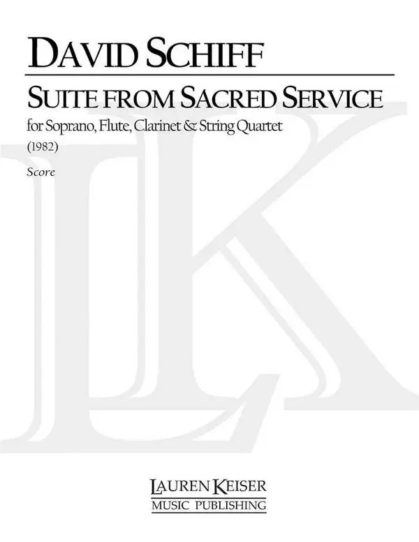 Billig David Schiff, Suite from Sacred Service