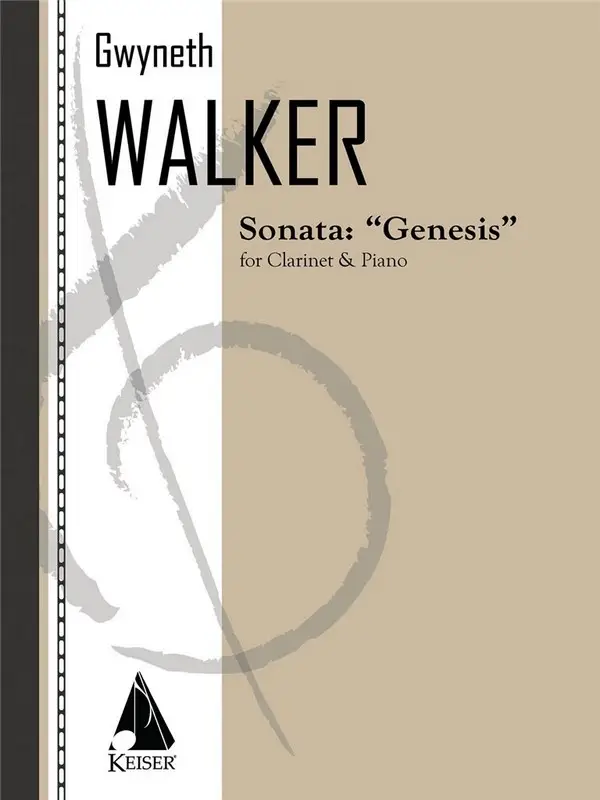 Top-Angebot Gwyneth Walker, Sonata for Clarinet and Piano: Genesis