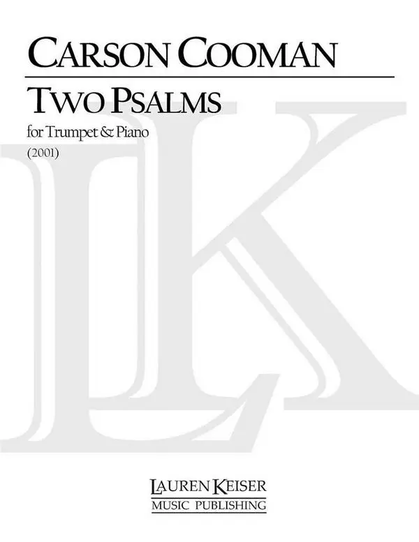 Carson Cooman, Two Psalms Sofort Bestellen