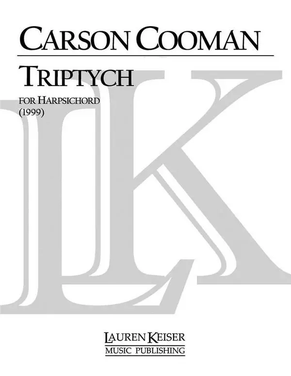 Carson Cooman, Triptych for Harpsichord Sale