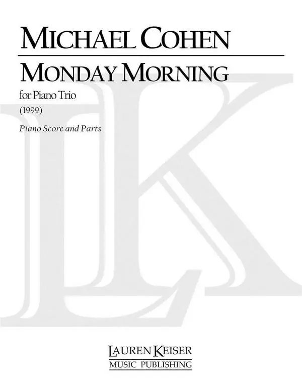 Direkt Vom Hersteller Michael Cohen, Monday Morning