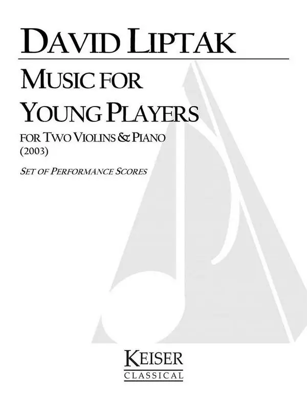 Beliebt David Liptak, Music for Young Players
