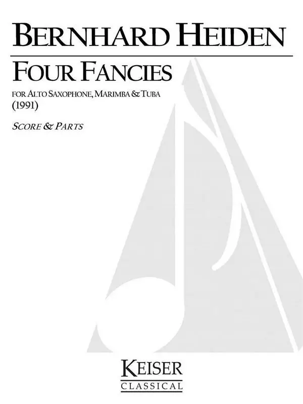 Top-Preis Bernhard Heiden, 4 Fancies for Alto Sax, Marimba and Tuba