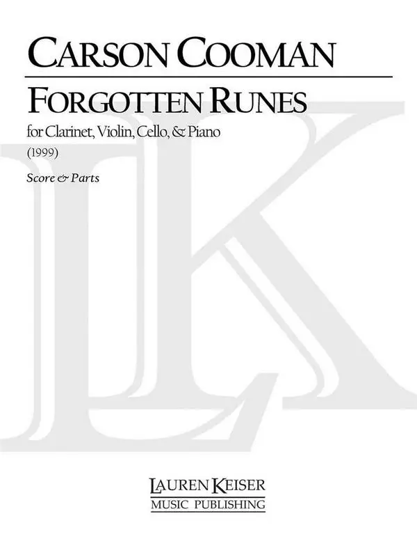 Angebot Carson Cooman, Forgotten Runes