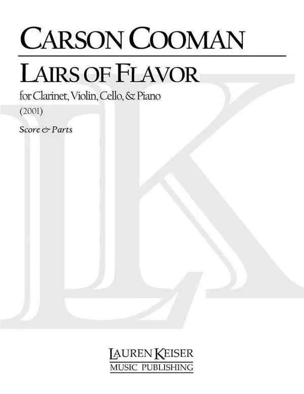 Carson Cooman, Lairs of Flavor Top-Angebot