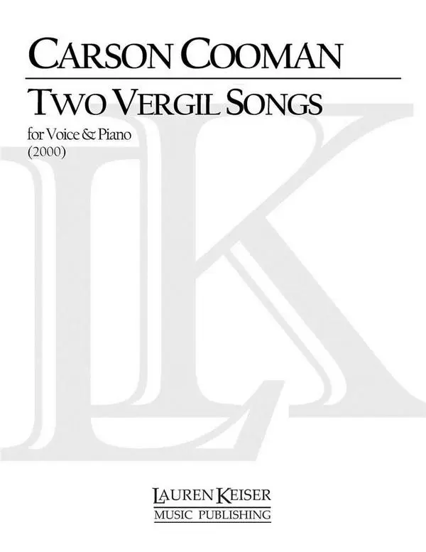 Bestpreis Carson Cooman, Two Vergil Songs
