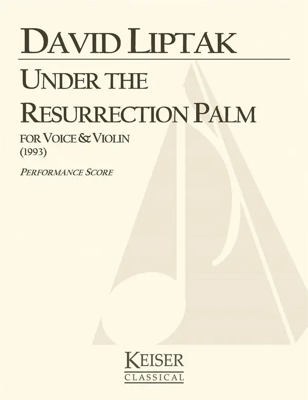 David Liptak, Under the Resurrection Palm Online Kaufen