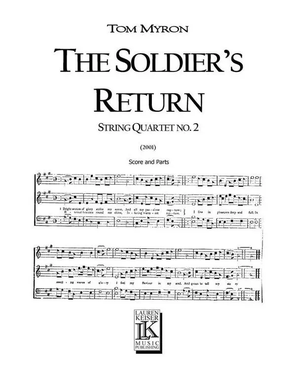 Tom Myron, The Soldier's Return Jetzt Bestellen