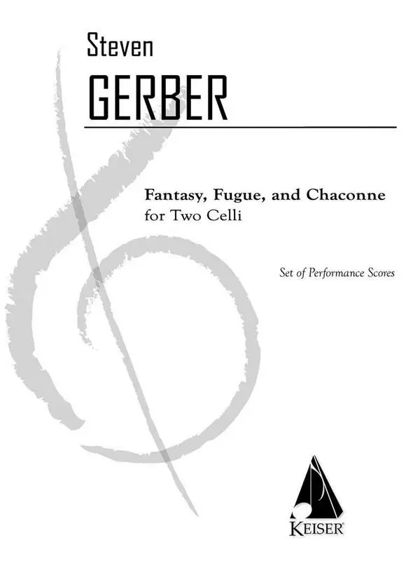Angebot Steven R. Gerber, Fantasy, Fuge, and Chaconne for Cello Duo