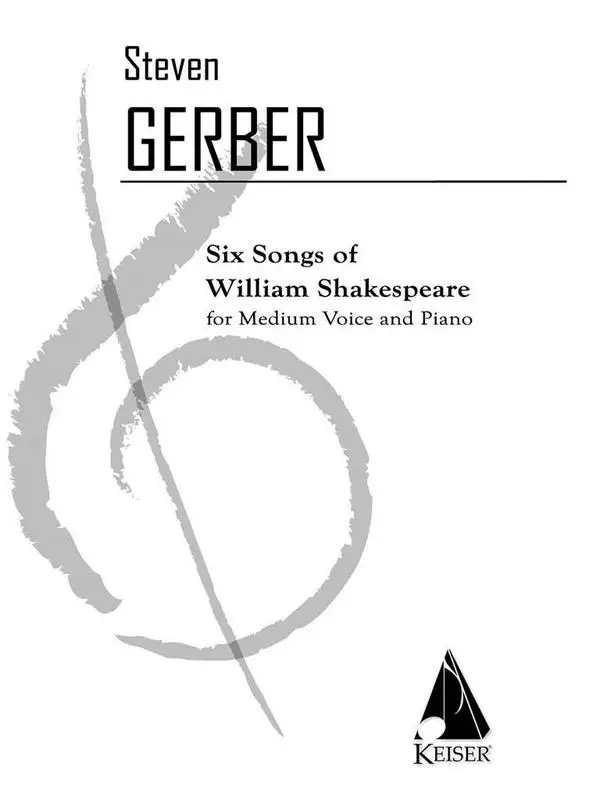 Steven R. Gerber, 6 Songs of William Shakespeare Direkt Vom Hersteller