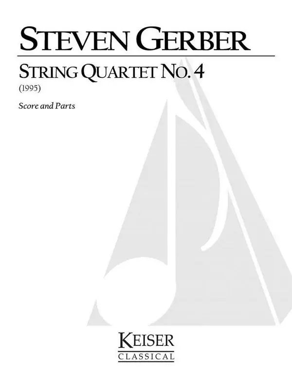 Billig Steven R. Gerber, String Quartet No. 4