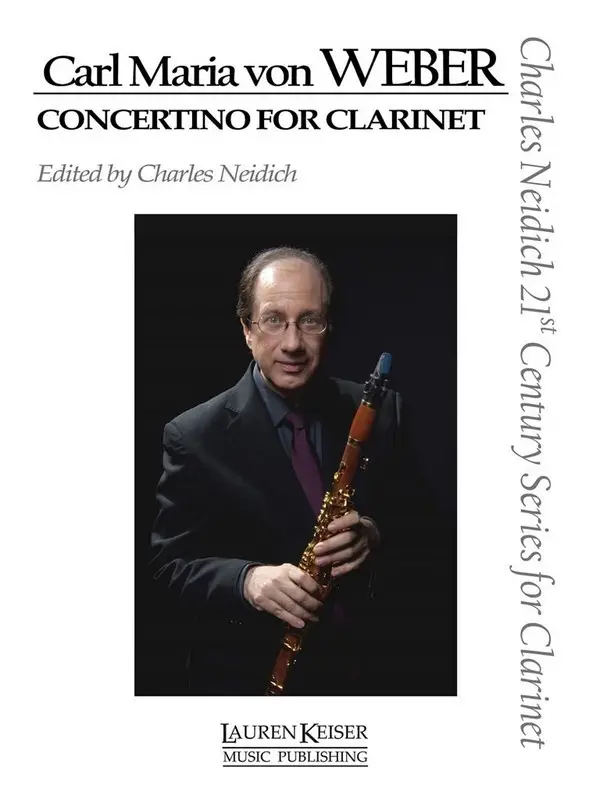 Wochenendangebot Carl Maria von Weber - Concertino for Clarinet