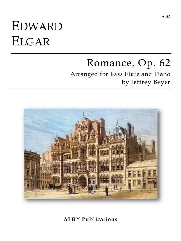 Schnäppchen Edward Elgar, Romance, Op. 62 for Bass Flute and Piano