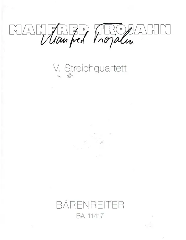 V. Streichquartett Schneller Versand