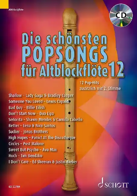 Die schönsten Popsongs Band 12 (+CD) Abverkauf
