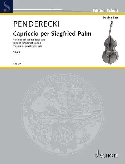 Neu Capriccio per Siegfried Palm