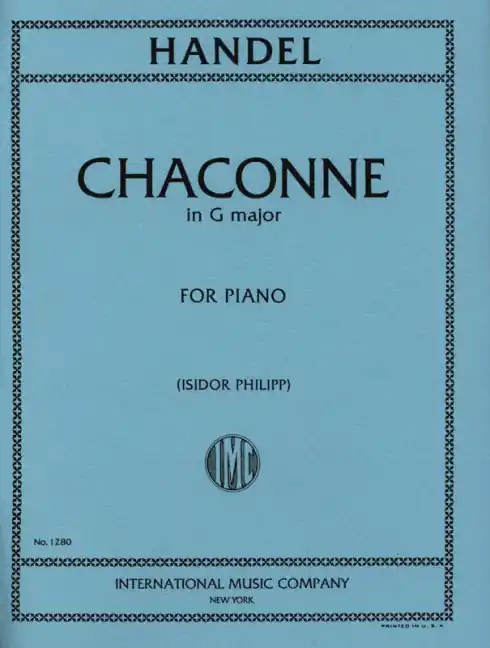 Georg Friedrich Händel, Ciaccona Sol (Philipp) Must-Have