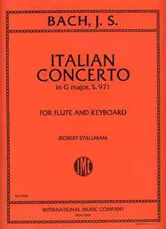 Kostenloser Rückversand Johann Sebastian Bach, Italian Concerto S. 971 (Stallman)