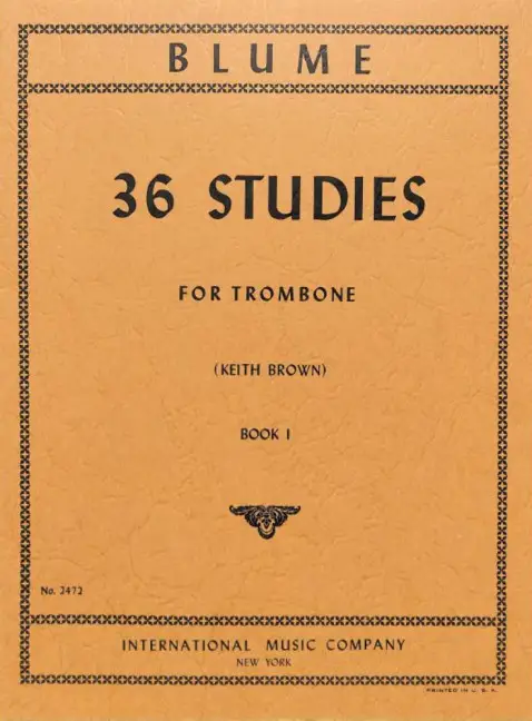 Preisknaller O. Blume, 36 Studi Vol. 1 (Brown)