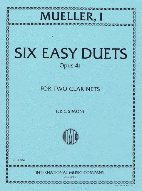 Top-Preis I. Mueller, 6 Duetti Facili Op. 41 (Simon)