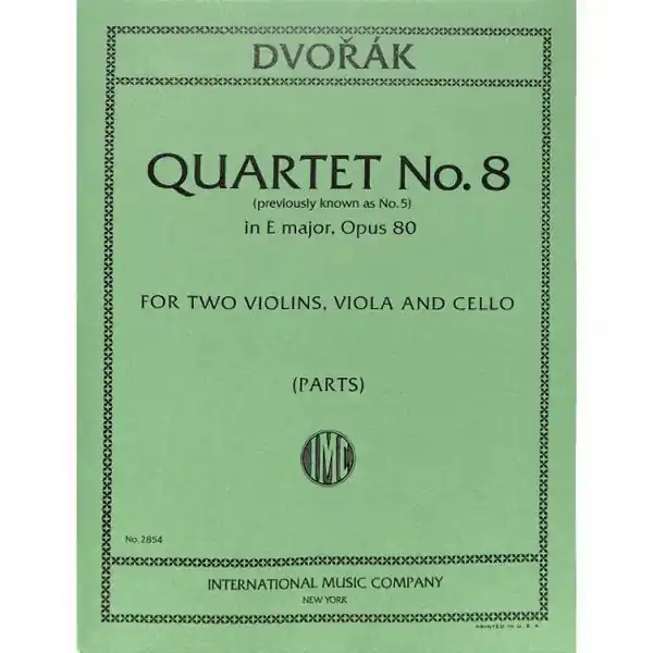 Bestseller Antonín Dvorák, String Quartet No.5 Emaj Op80