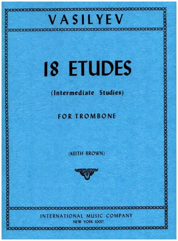 Solange Der Vorrat Reicht 18 Etudes (Intermediate Studies)